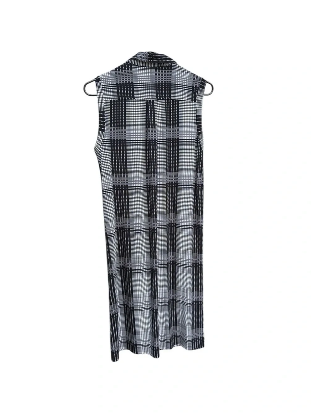 Brooks BrothersSleeveless Button Front Stretch Midi Dress Medium LIKE NEW